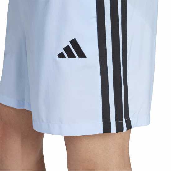 Adidas Essentials 3-Stripes Shorts Glow Blue 