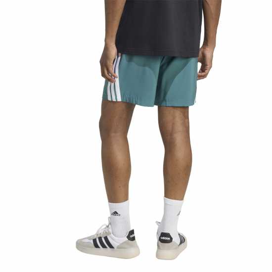 Adidas Essentials 3-Stripes Shorts Teal 