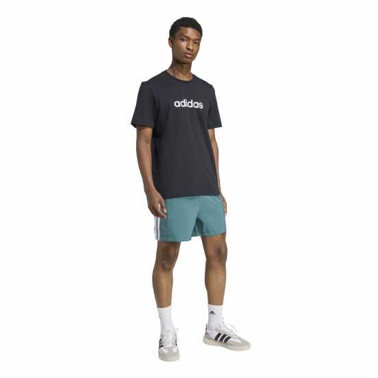Adidas Essentials 3-Stripes Shorts Teal 