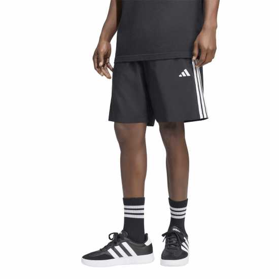 Adidas Essentials 3-Stripes Shorts Black/White 