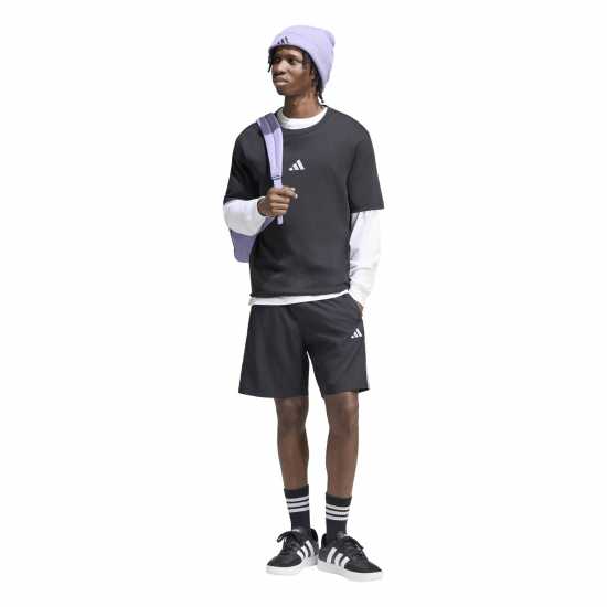 Adidas Essentials 3-Stripes Shorts Black/White 