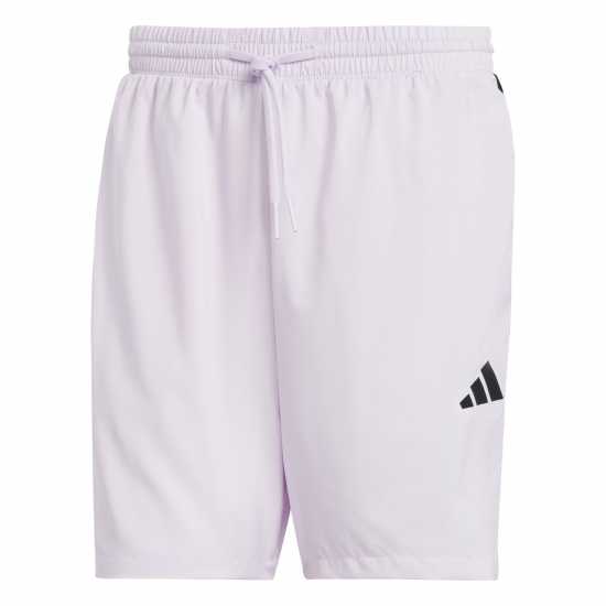 Adidas Essentials 3-Stripes Shorts Ледена лаванда Дамски къси панталони