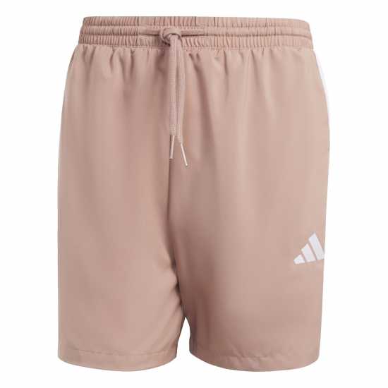 Adidas Essentials 3-Stripes Shorts Топла глина Дамски къси панталони