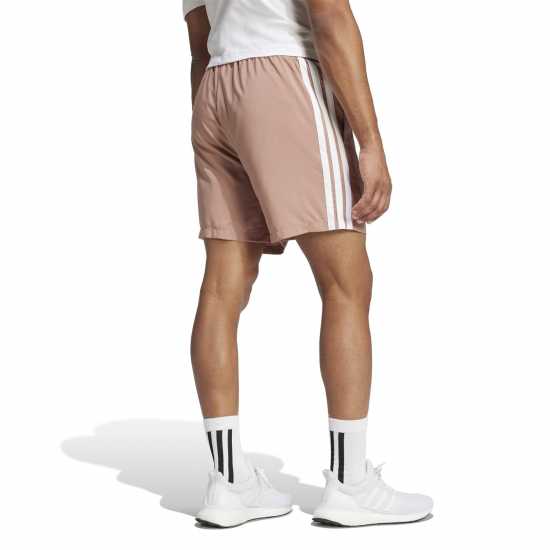 Adidas Essentials 3-Stripes Shorts Топла глина Дамски къси панталони