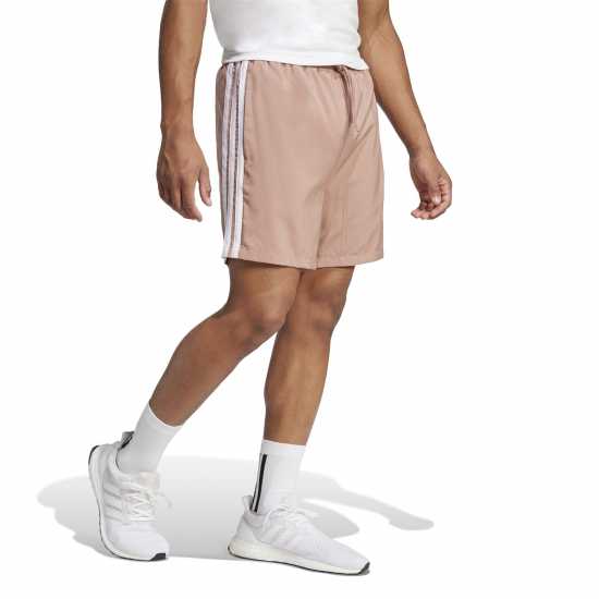 Adidas Essentials 3-Stripes Shorts Топла глина Дамски къси панталони