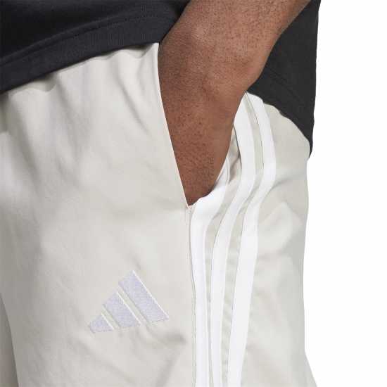 Adidas Essentials 3-Stripes Shorts Чудесна Алуминия Дамски къси панталони