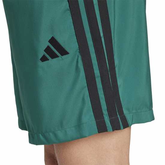 Adidas Essentials 3-Stripes Shorts Кол Зелено Дамски къси панталони