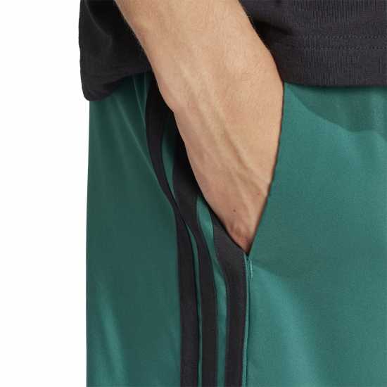 Adidas Essentials 3-Stripes Shorts Кол Зелено Дамски къси панталони