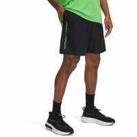 Under Armour Мъжки Шорти Woven Graphic Shorts Mens Черно 