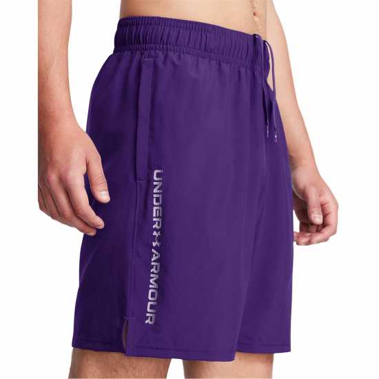 Under Armour Мъжки Шорти Woven Graphic Shorts Mens Лилаво 