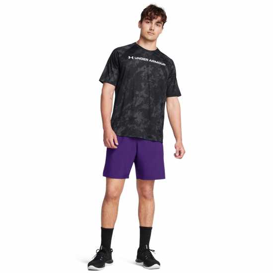Under Armour Мъжки Шорти Woven Graphic Shorts Mens Лилаво 