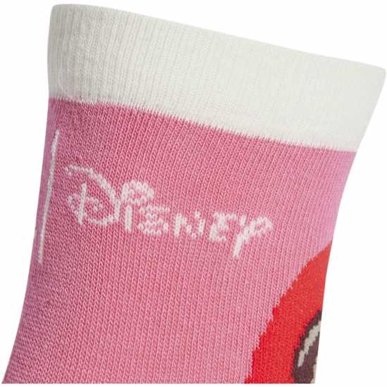 Детски чорапи Adidas Disney Minnie Mouse Socks 3 Pack Kids Adidas Disney Minnie Mouse Socks 3 Pack Kids Детски чорапи