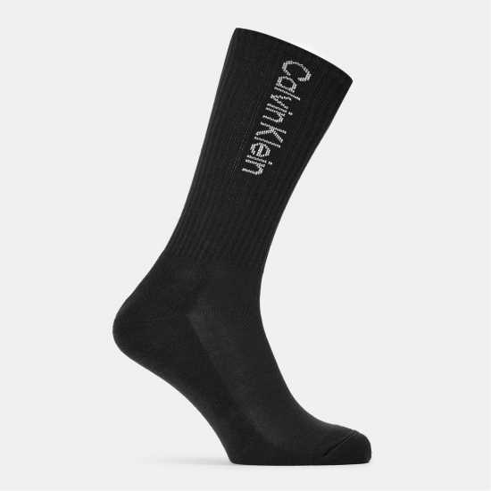 Calvin Klein Crew Socks 3-Pack Mens Черно Мъжки чорапи