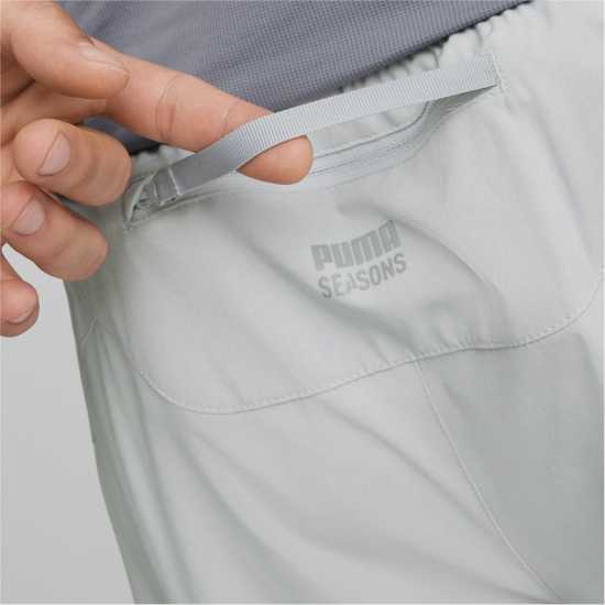 Puma Seasons Lightweight 5 Inch Shorts Plat Gray Мъжко облекло за едри хора