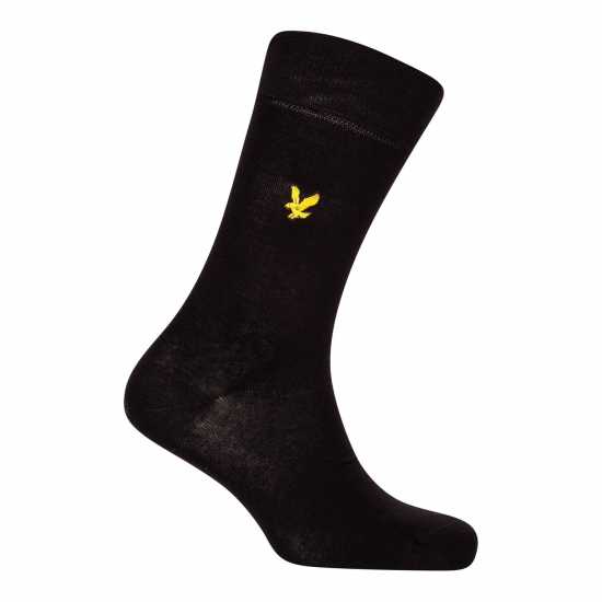 Lyle And Scott Men's Core Crew Socks Черно 