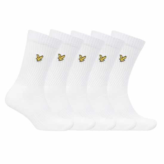 Lyle And Scott Men's Sports Crew Socks Ярко бяло Lyle And Scott Men's Sports Crew Socks Ярко бяло