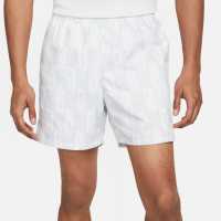 Nike Мъжки Шорти Woven Flow Shorts Mens White/Plat/Blk Мъжко облекло за едри хора