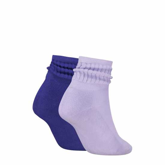Puma Shorts Slouch Crew Socks Лилаво комбо Puma Shorts Slouch Crew Socks Лилаво комбо