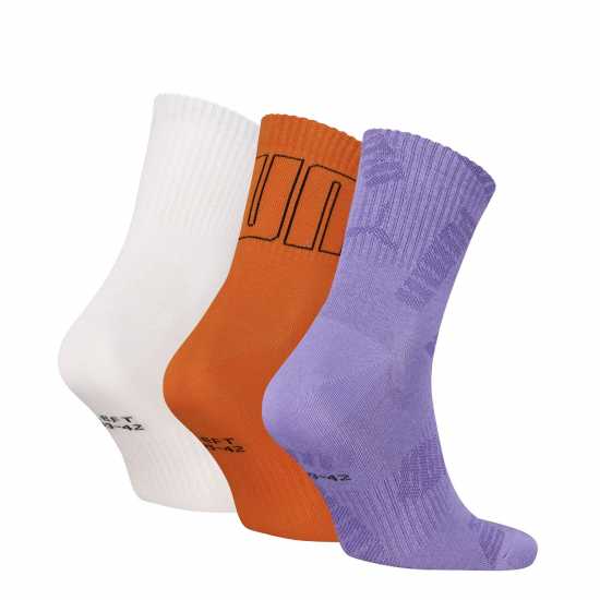 Мъжки чорапи Puma Mesh Crew 99 Purple Combo Puma Mesh Crew 99 Purple Combo Мъжки чорапи