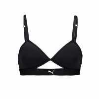 Puma Peek A Boo Triangle Bralette Черно 