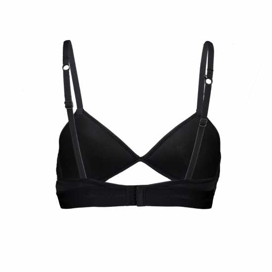 Puma Peek A Boo Triangle Bralette Черно 