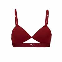 Puma Peek A Boo Triangle Bralette Бордово 
