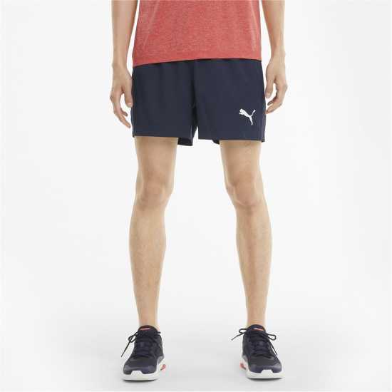 Puma Woven Shorts 5 Peacoat Мъжко облекло за едри хора