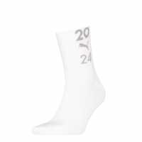 Puma Glow Sock 1P 99 White Мъжки чорапи