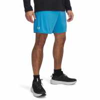 Under Armour Men's Emboss Woven Tracksuit Shorts Синьо 