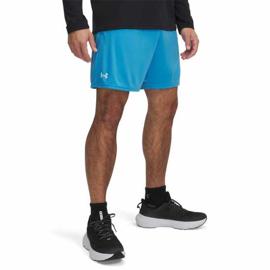 Under Armour Men's Emboss Woven Tracksuit Shorts Синьо 