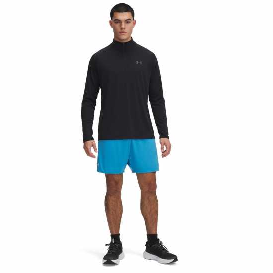 Under Armour Men's Emboss Woven Tracksuit Shorts Синьо 