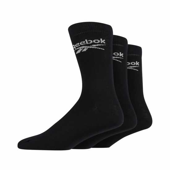 Reebok 3P Crew Socks 00 Black Мъжки чорапи