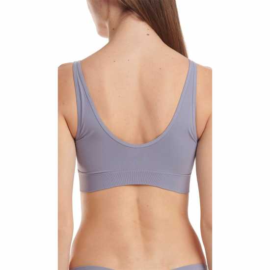 Adidas Active Seamless Micro Stretch Scoop Lounge Bra Сивогрейбъл Дамско бельо