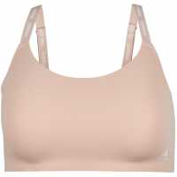 Adidas Active Micro Flex Scoop Lounge Bra Peach Whip Дамско бельо