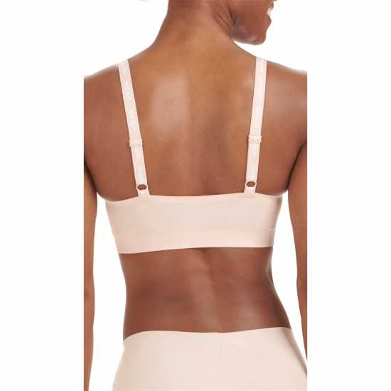 Adidas Active Micro Flex Scoop Lounge Bra Peach Whip Дамско бельо