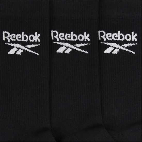 Reebok 6Pk Crew Sock Sn00 Black Мъжки чорапи