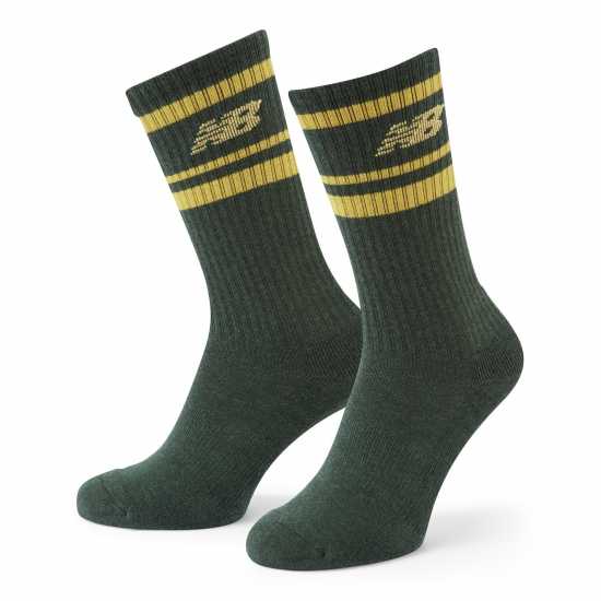 New Balance 3 Pack Stripe Crew Socks Multi - Мъжки чорапи