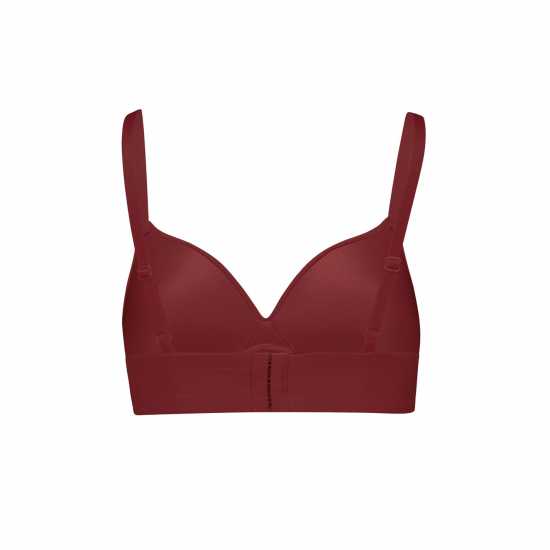Puma Soft Lightly Lined Bralette Бордово 