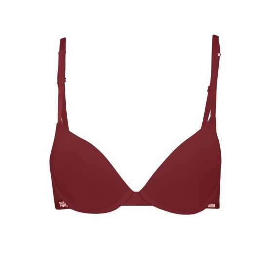 Дамско бельо Puma Pushup Bra Ld99 Burgundy Puma Pushup Bra Ld99 Burgundy Дамско бельо