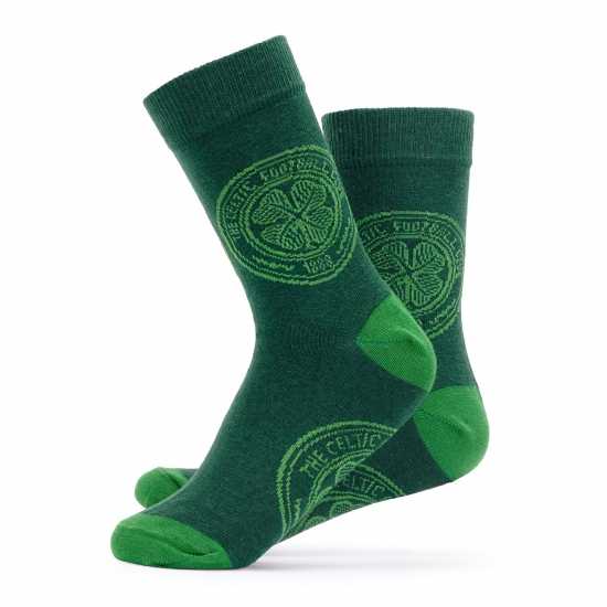 Team Football Officially Licensed Socks 2-Pack Size 7-11 Unisex Celtic FC Team Football Officially Licensed Socks 2-Pack Size 7-11 Unisex Celtic FC