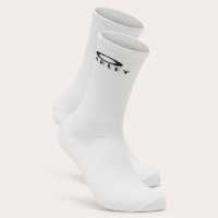 Oakley Oakley 3Pk Logo Sock Sn63 White Oakley Oakley 3Pk Logo Sock Sn63 White
