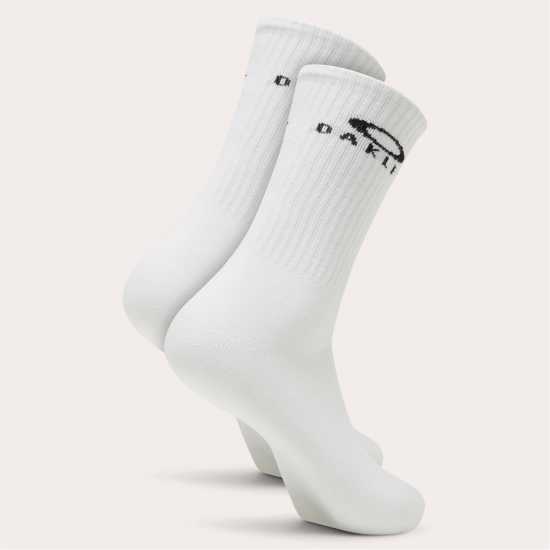 Oakley Oakley 3Pk Logo Sock Sn63 White 