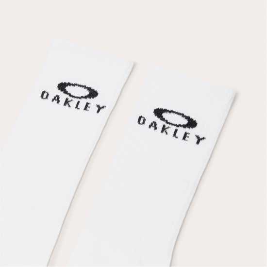 Oakley Oakley 3Pk Logo Sock Sn63 White 