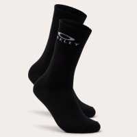 Oakley Oakley 3Pk Logo Sock Sn63 Blackout Oakley Oakley 3Pk Logo Sock Sn63 Blackout