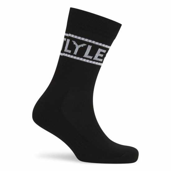 Lyle And Scott 3-Pack Logo Socks Черно 