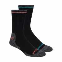 Skechers Men's Crew Socks Black Combo 