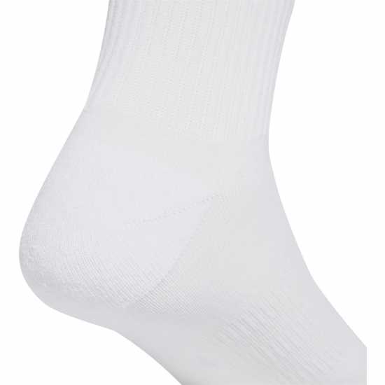 Мъжки чорапи Adidas 3-Pack Crew Socks Adults Бяло/Черно Adidas 3-Pack Crew Socks Adults Бяло/Черно Мъжки чорапи