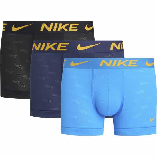 Nike 3Pk Blue/Nvy/Blk Мъжко бельо