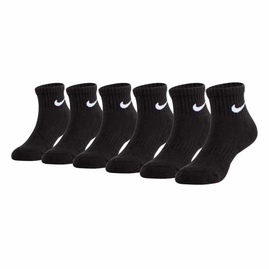 Детски чорапи Nike Ниски Чорапи 6-Pack Quarter Socks Infants Черно Nike Ниски Чорапи 6-Pack Quarter Socks Infants Черно Детски чорапи