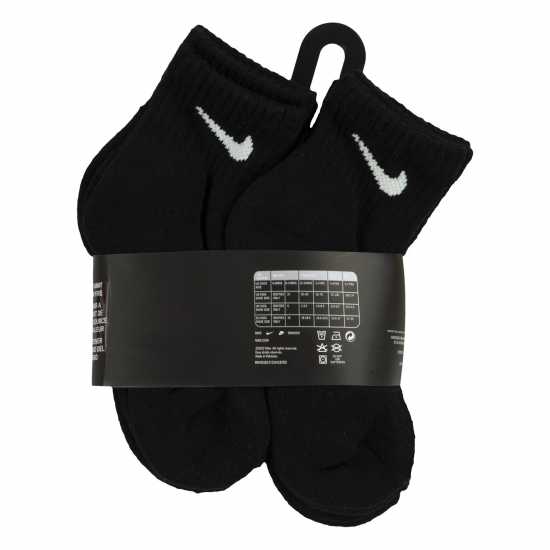 Детски чорапи Nike Ниски Чорапи 6-Pack Quarter Socks Infants Черно Nike Ниски Чорапи 6-Pack Quarter Socks Infants Черно Детски чорапи